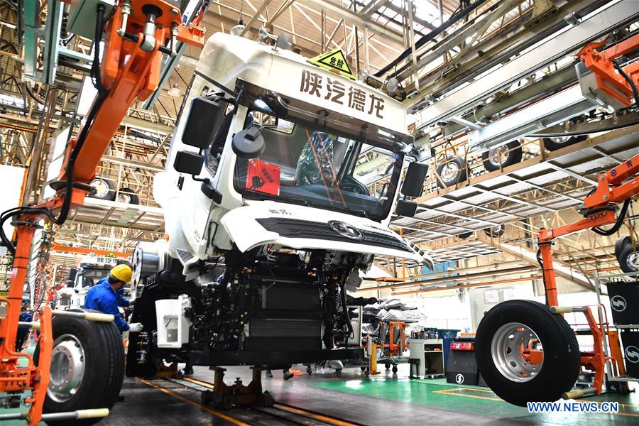 CHINA-SHAANXI-HEAVY-DUTY TRUCKS-PRODUCTION-RESUMPTION(CN)