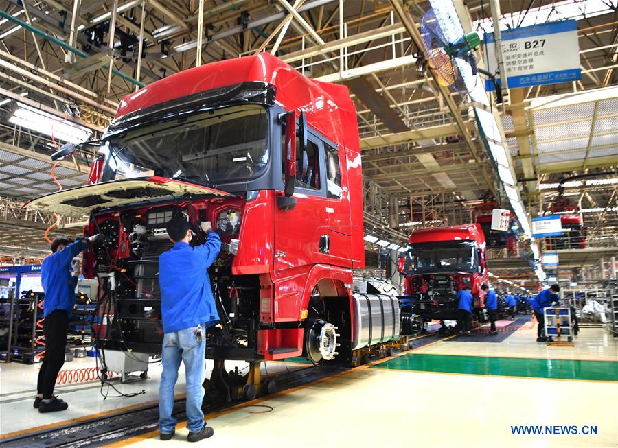 CHINA-SHAANXI-HEAVY-DUTY TRUCKS-PRODUCTION-RESUMPTION(CN)