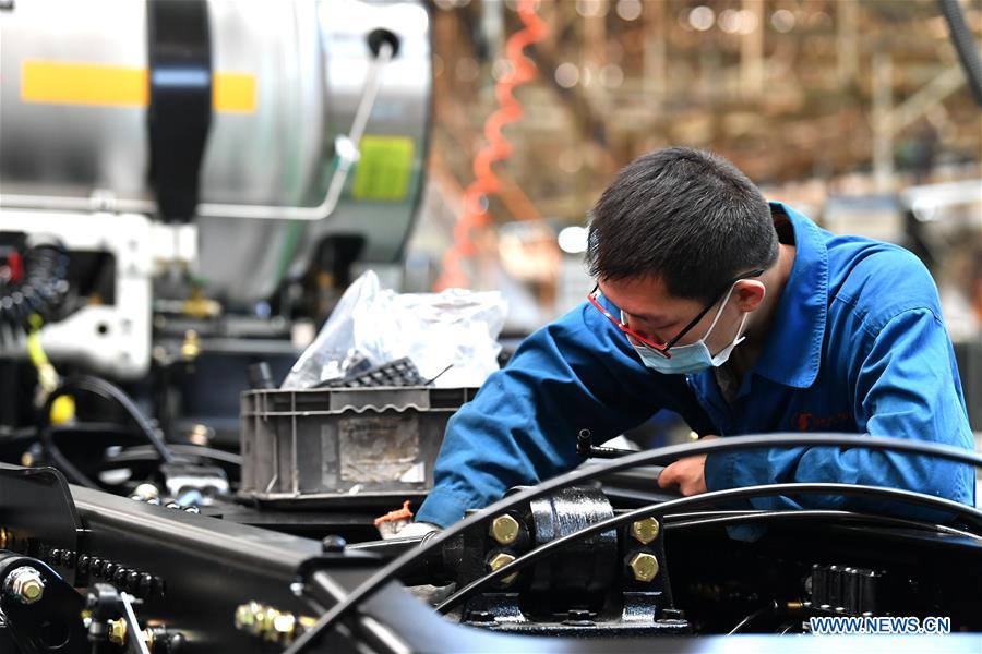 CHINA-SHAANXI-HEAVY-DUTY TRUCKS-PRODUCTION-RESUMPTION(CN)