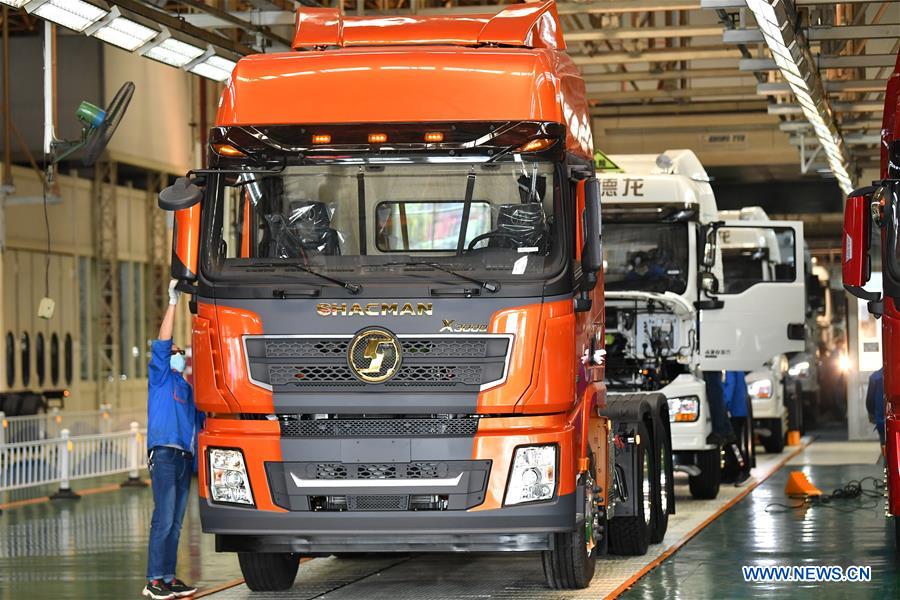 CHINA-SHAANXI-HEAVY-DUTY TRUCKS-PRODUCTION-RESUMPTION(CN)