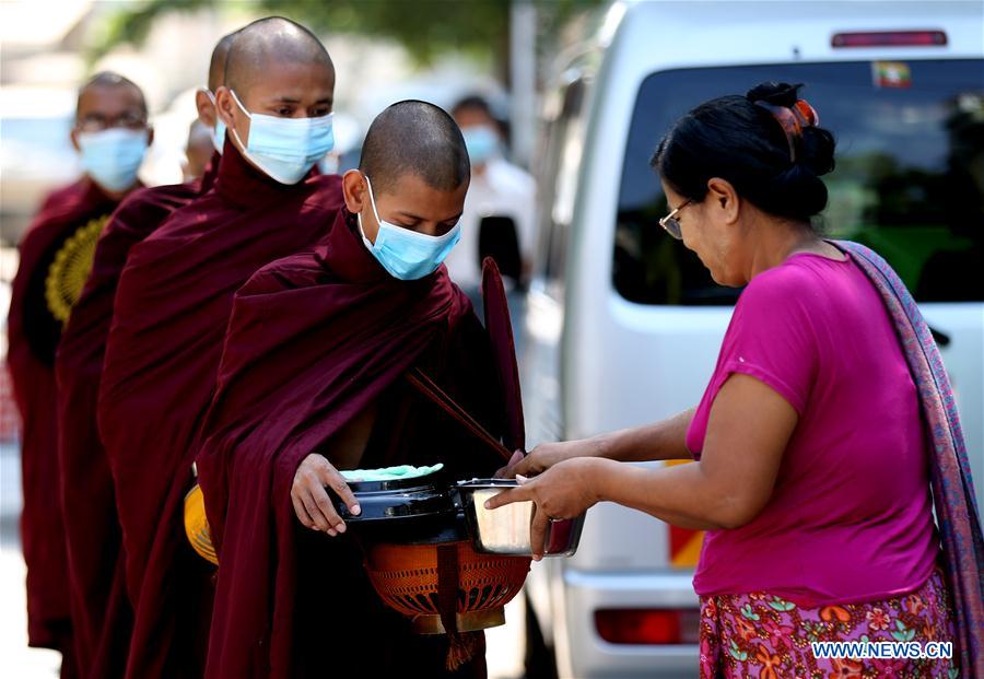 MYANMAR-YANGON-COVID-19