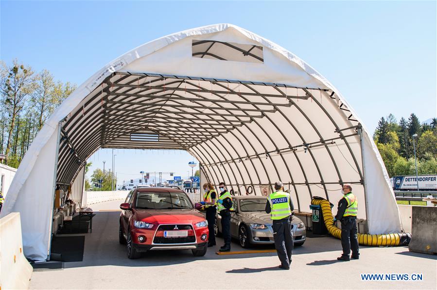 GERMANY-BAD REICHENHALL-COVID-19-BORDER CONTROL