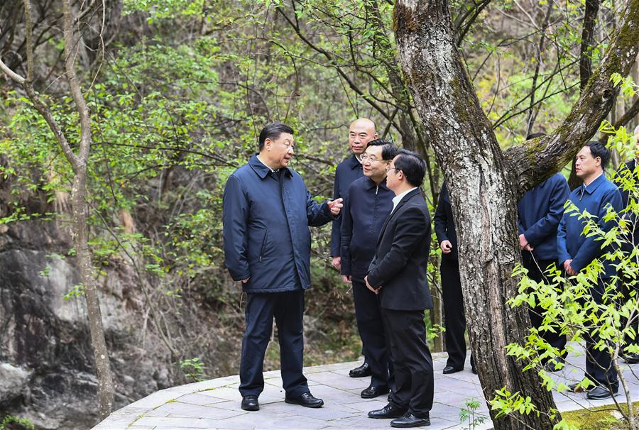 CHINA-SHANNXI-XI JINPING-INSPECTION (CN)