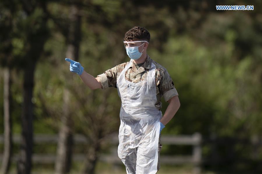 BRITAIN-SOUTHPORT-COVID-19-TESTING FACILITY