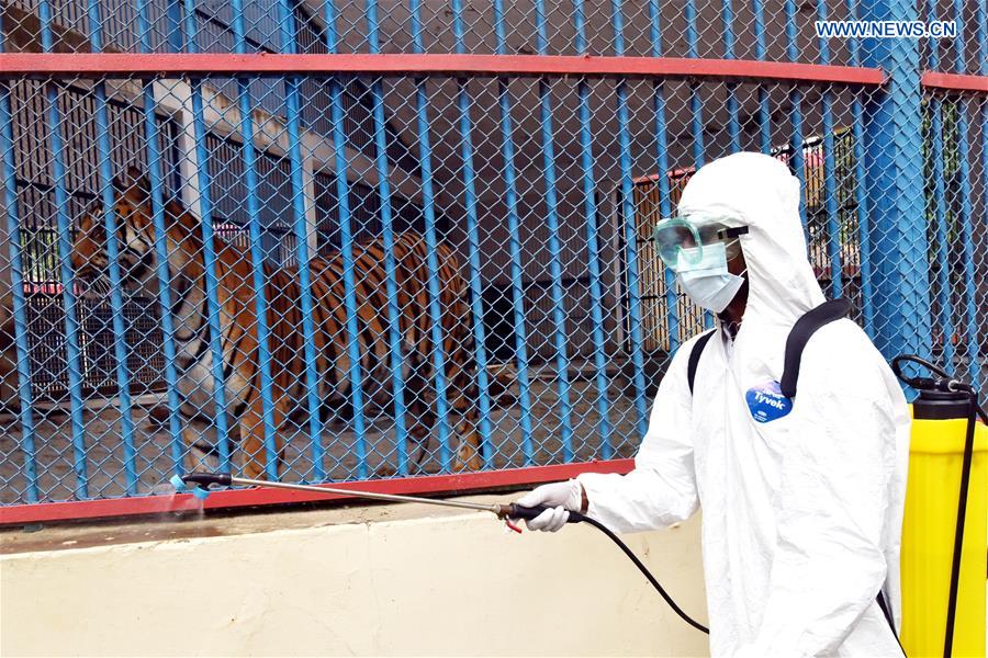 BANGLADESH-DHAKA-ZOO-COVID-19-MEASURE