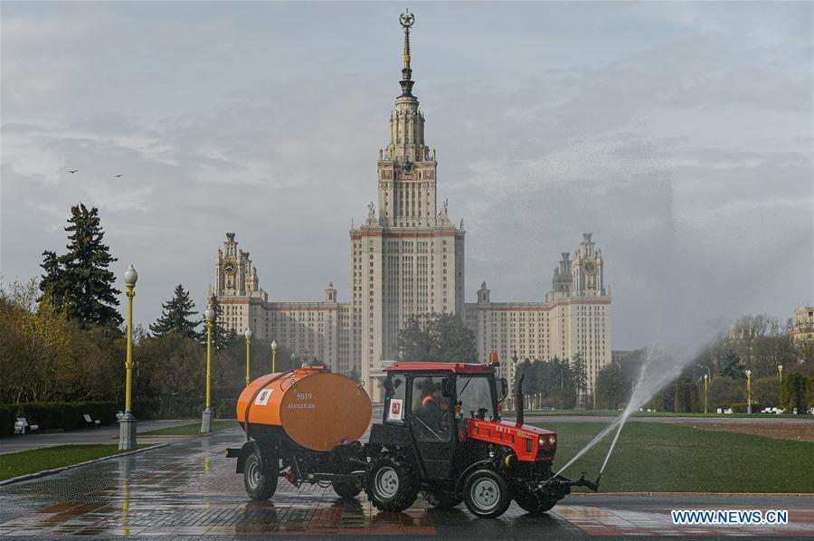 RUSSIA-MOSCOW-COVID-19