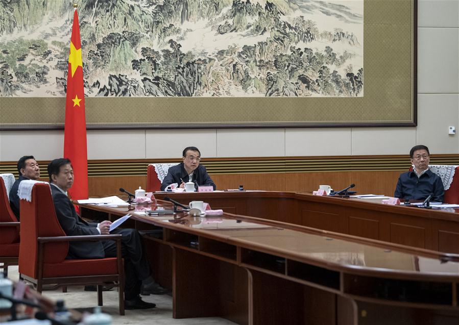 CHINA-BEIJING-LI KEQIANG-ECONOMY-VIDEO CONFERENCE (CN)