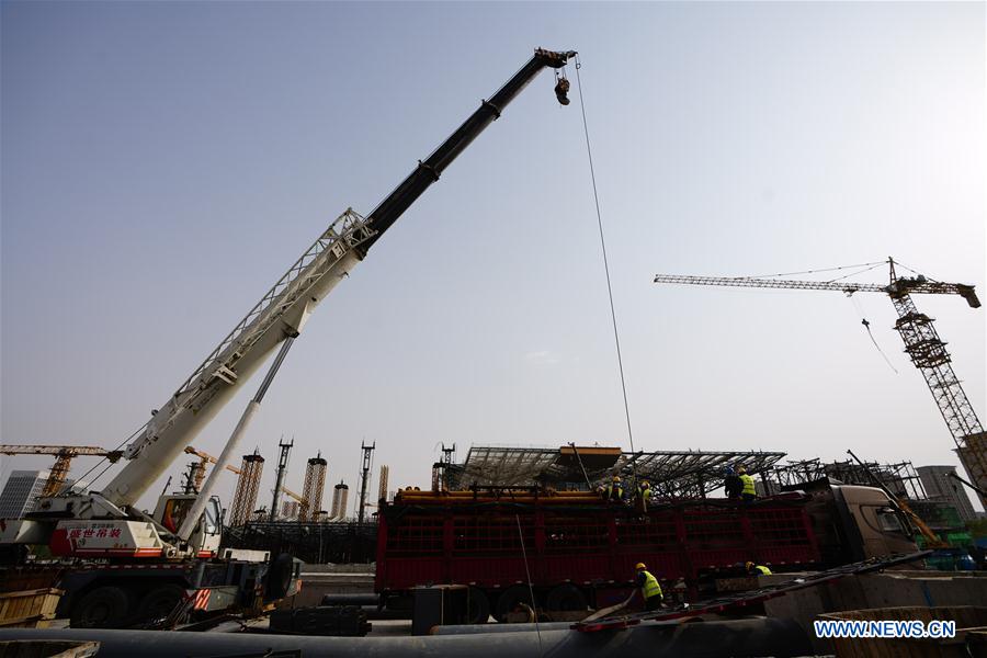 CHINA-BEIJING-RAILWAY STATION-CONSTRUCTION (CN)