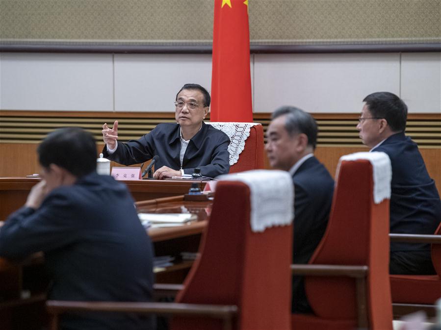 CHINA-BEIJING-LI KEQIANG-ECONOMY-VIDEO CONFERENCE (CN)