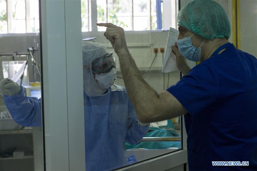 GREECE-ATHENS-COVID-19-HOSPITAL