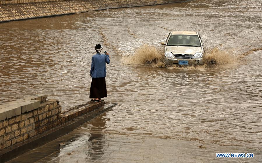 YEMEN-SANAA-HEAVY RAIN