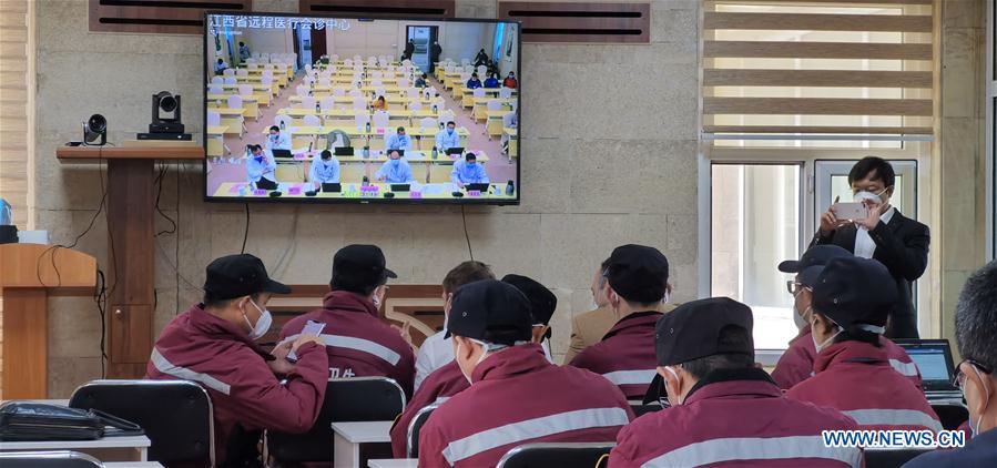 UZBEKISTAN-TASHKENT-COVID-19-CHINA-TELEMEDICINE SYSTEM