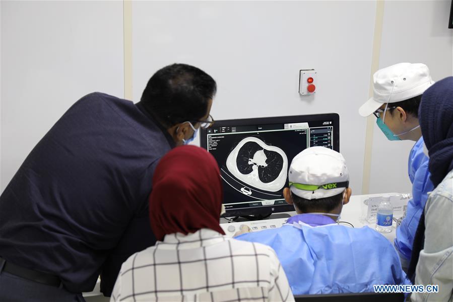 IRAQ-BAGHDAD-COVID-19-CHINA-CT SCANNER