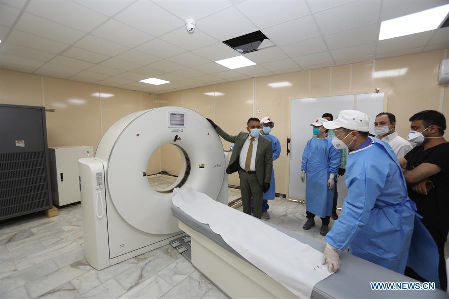 IRAQ-BAGHDAD-COVID-19-CHINA-CT SCANNER