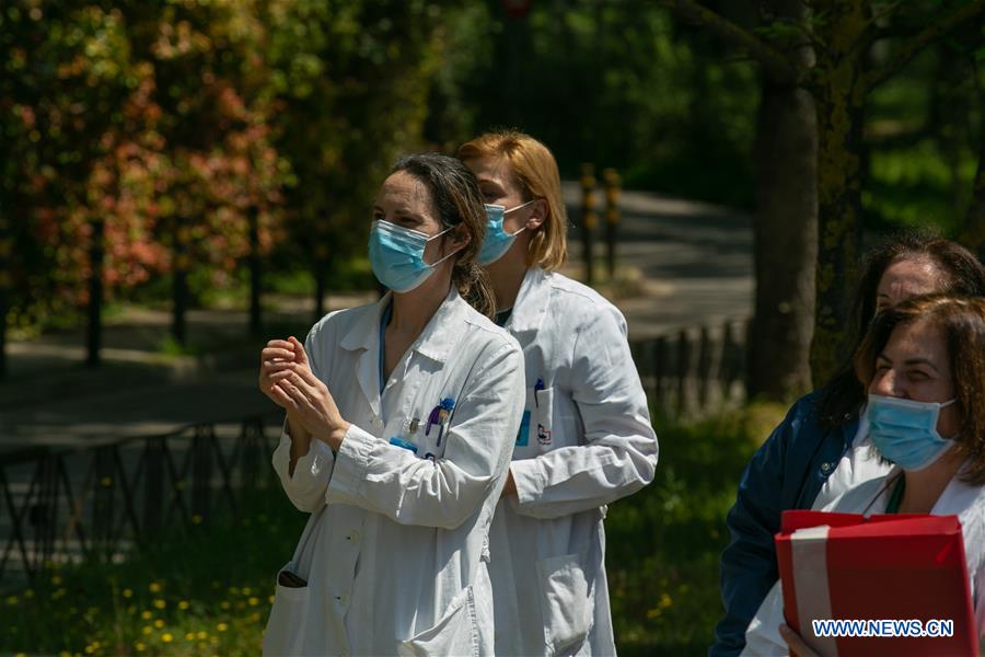GREECE-ATHENS-TRUCK-TOP CONCERT-COVID-19 LOCKDOWN