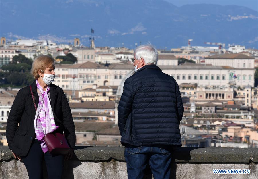 ITALY-ROME-COVID-19-CASES