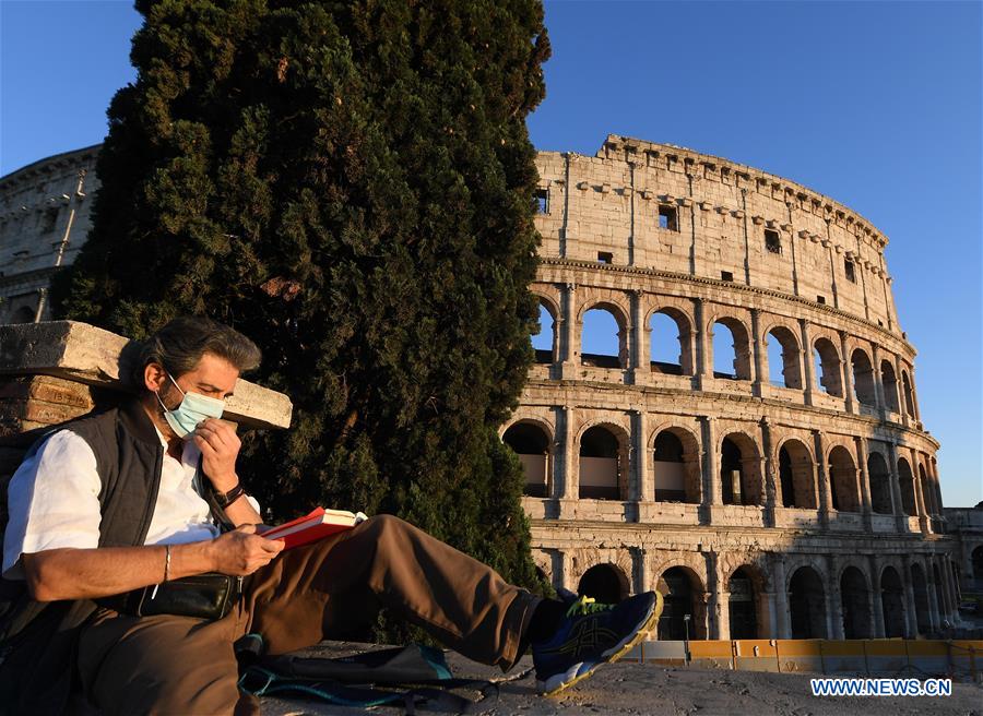 ITALY-ROME-COVID-19-CASES