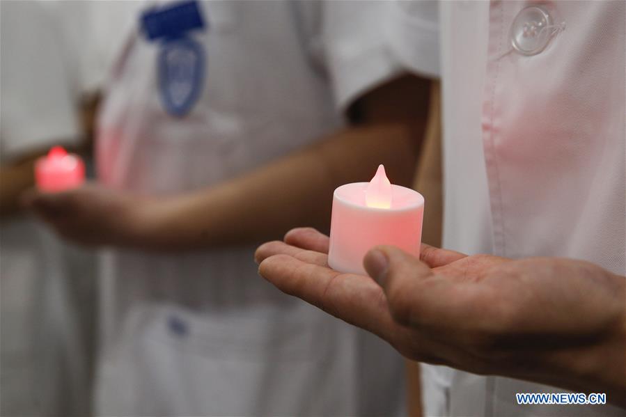 CHINA-BEIJING-HOSPITAL-NURSES-CAPPING CEREMONY (CN)