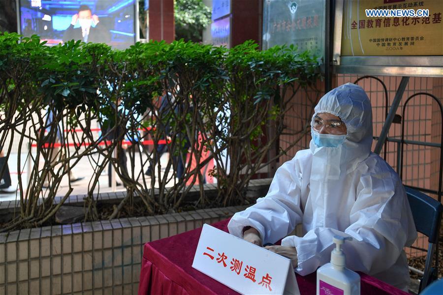 CHINA-GUANGZHOU-COVID-19-SCHOOL-GRADUATING CLASSES-RESUMPTION (CN)