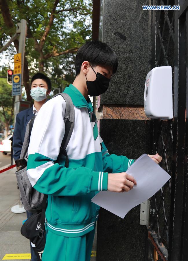 CHINA-GUANGZHOU-COVID-19-SCHOOL-GRADUATING CLASSES-RESUMPTION (CN)