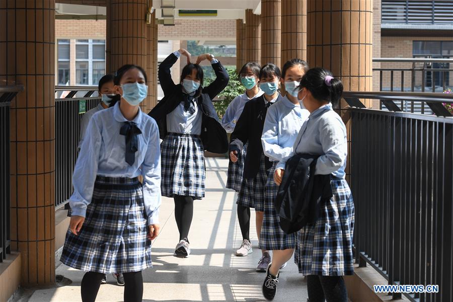 CHINA-SHENZHEN-COVID-19-SCHOOL-GRADUATING CLASSES-RESUMPTION (CN)