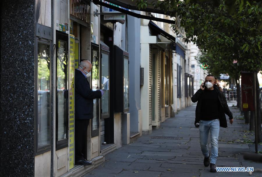 ITALY-ROME-COVID-19-CONFIRMED CASES