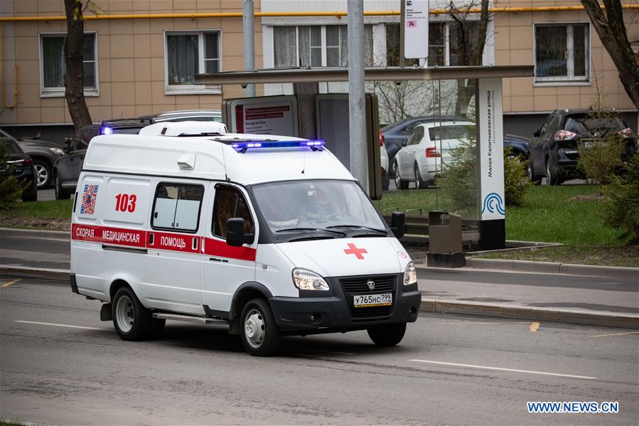 RUSSIA-MOSCOW-COVID-19