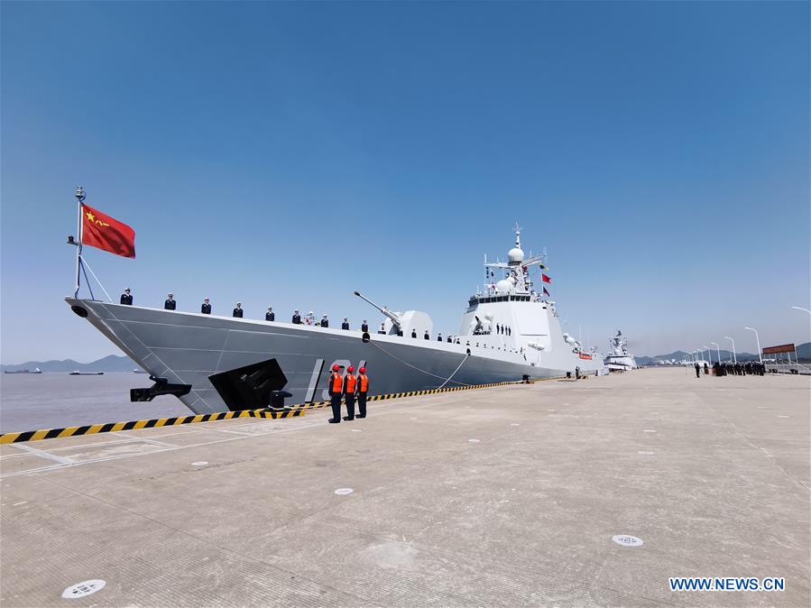 CHINA-ZHEJIANG-ZHOUSHAN-NAVAL FLEET-ESCORT MISSION (CN)