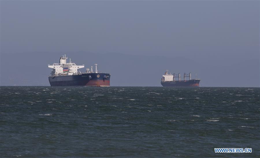 U.S.-SAN FRANCISCO-COVID-19-OIL TANKER