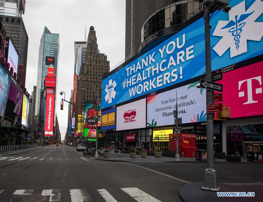 U.S.-NEW YORK-COVID-19-CASES