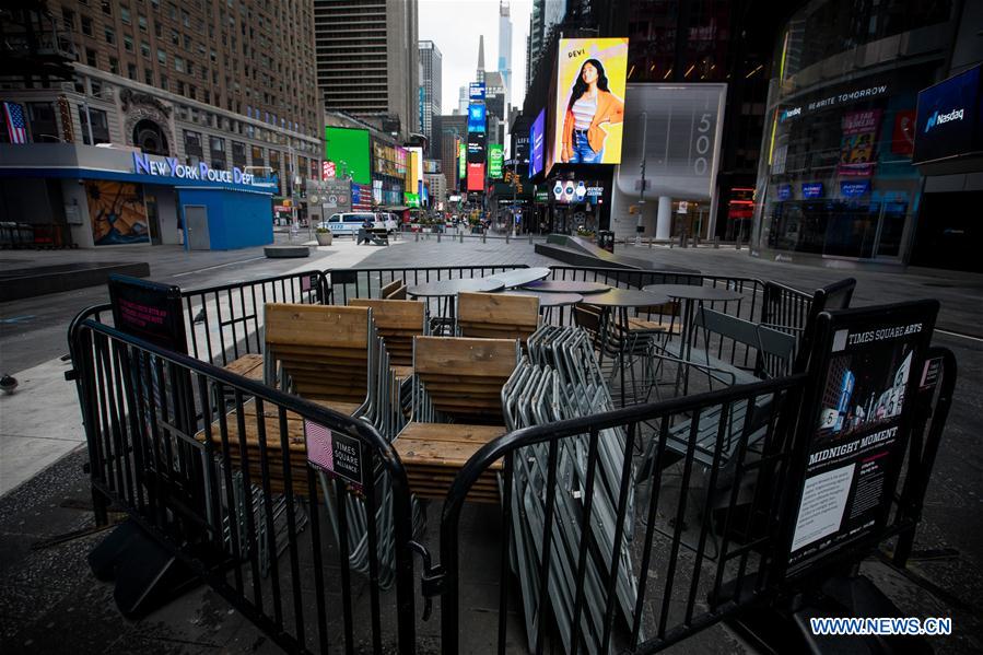 U.S.-NEW YORK-COVID-19-CASES