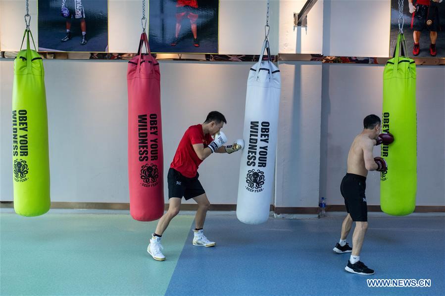 (SP)CHINA-KUNMING-BOXING-XU CAN-TRAINING