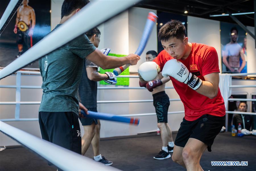(SP)CHINA-KUNMING-BOXING-XU CAN-TRAINING