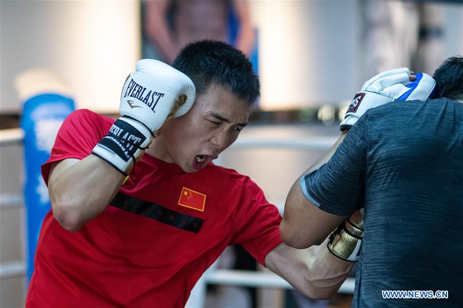 (SP)CHINA-KUNMING-BOXING-XU CAN-TRAINING