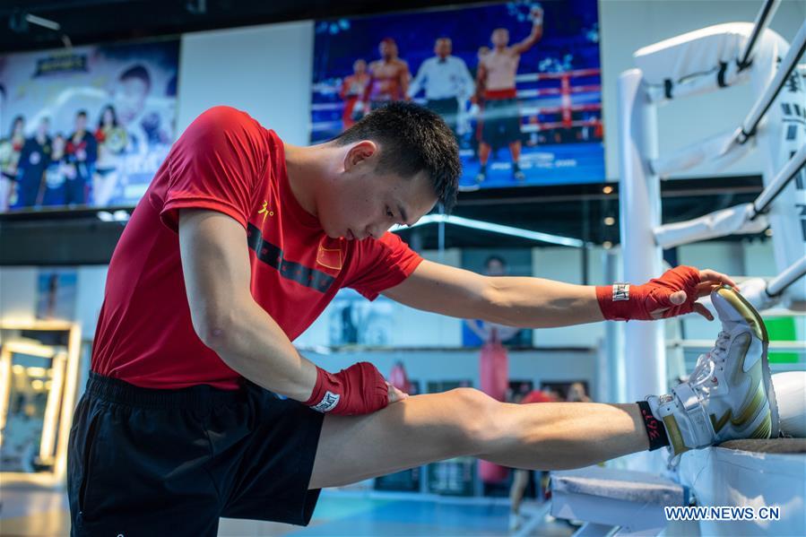 (SP)CHINA-KUNMING-BOXING-XU CAN-TRAINING