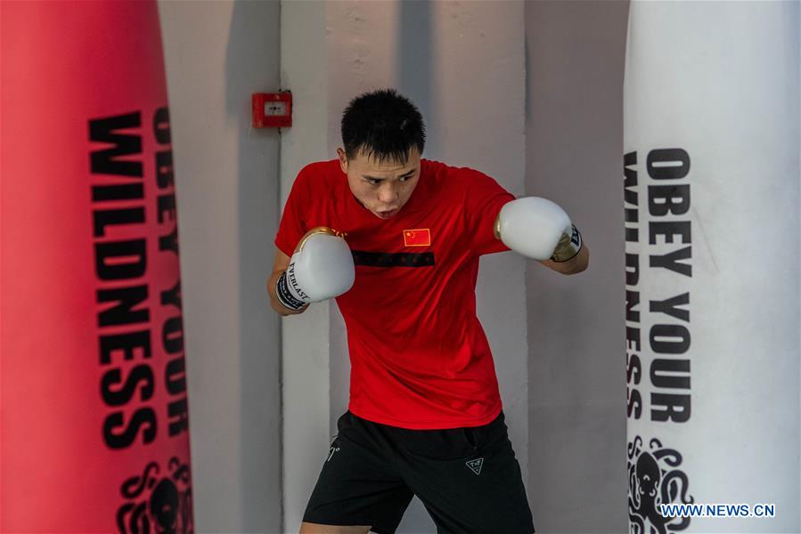 (SP)CHINA-KUNMING-BOXING-XU CAN-TRAINING