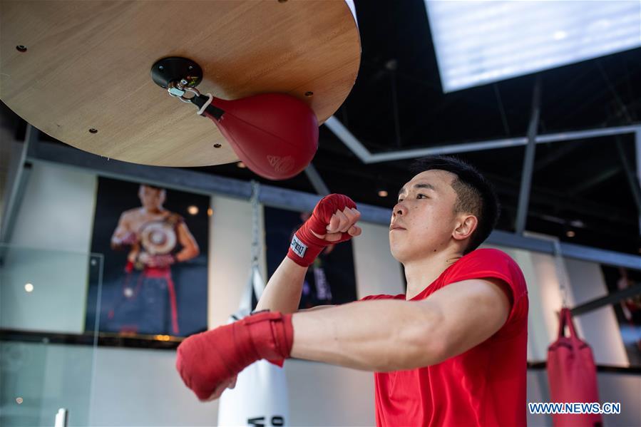 (SP)CHINA-KUNMING-BOXING-XU CAN-TRAINING