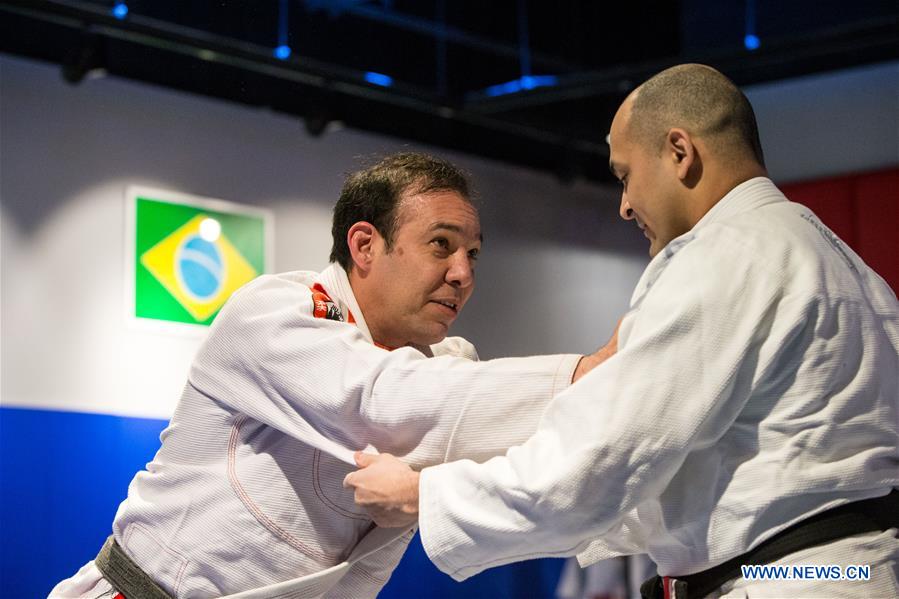 CHINA-BEIJING-BRAZILIAN MARTIAL ARTIST-EPIDEMIC-FIGHT (CN)