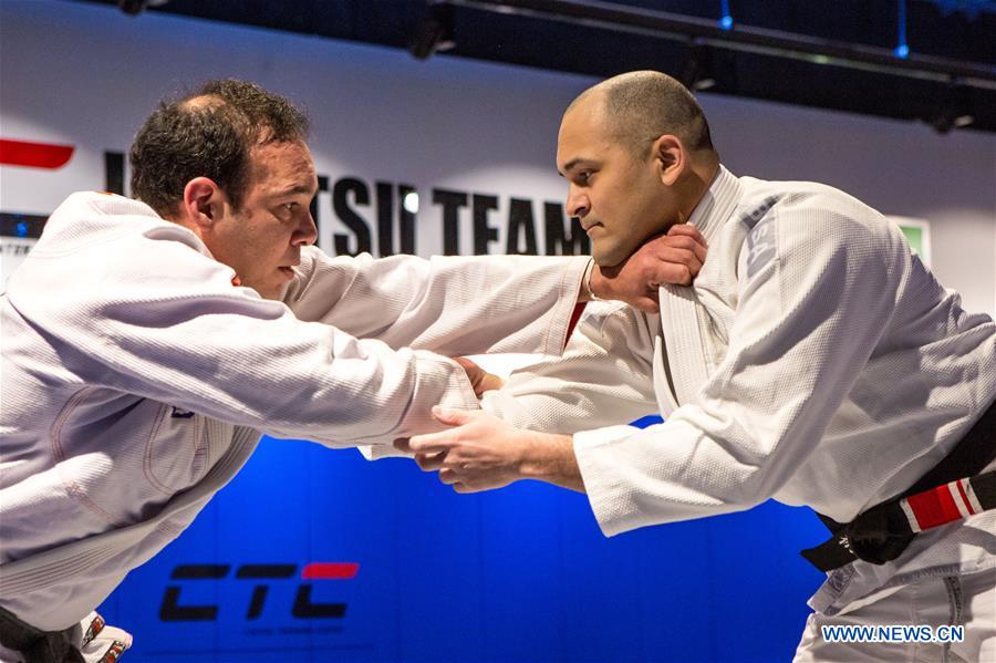 CHINA-BEIJING-BRAZILIAN MARTIAL ARTIST-EPIDEMIC-FIGHT (CN)