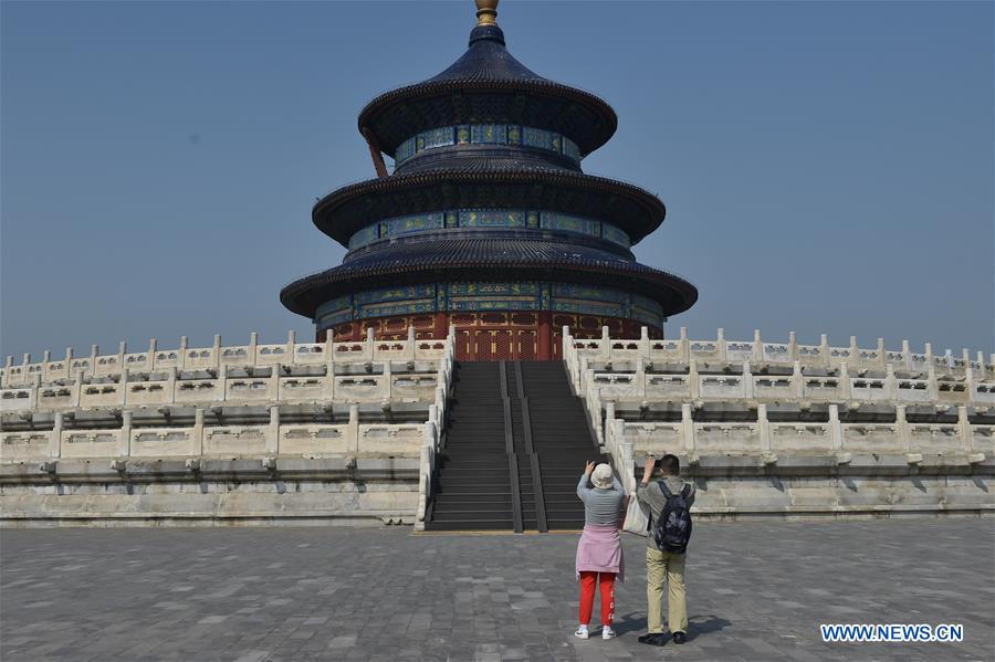 CHINA-BEIJING-COVID-19-TEMPLE OF HEAVEN-TOURISM (CN)