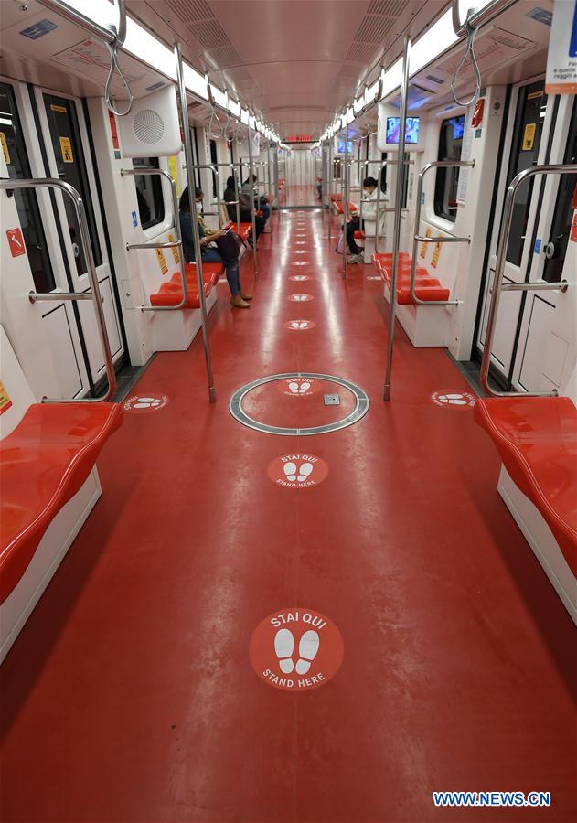 ITALY-ROME-COVID-19-SOCIAL DISTANCING