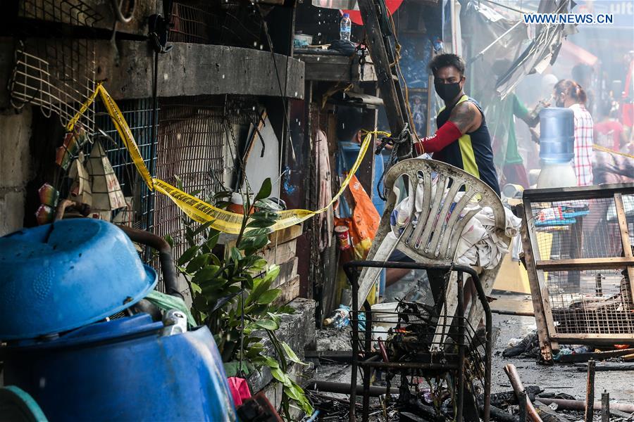 6 die in house fire in Philippines Xinhua English.news.cn