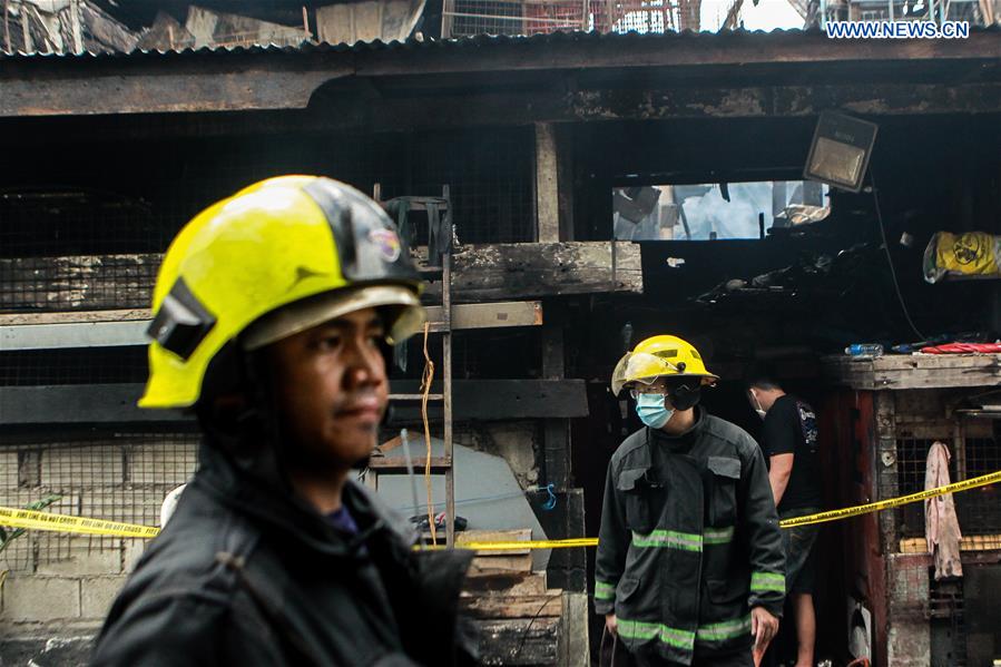 THE PHILIPPINES-MANILA-FIRE