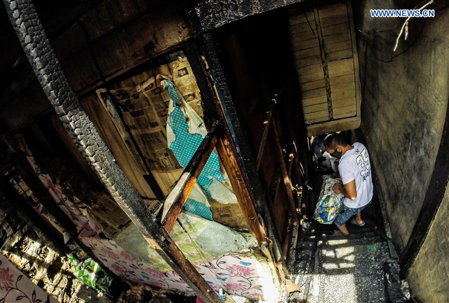 THE PHILIPPINES-MANILA-FIRE