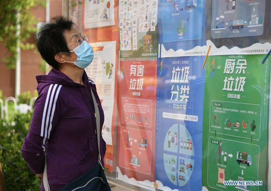 CHINA-BEIJING-GARBAGE SORTING-PUBLICITY (CN)