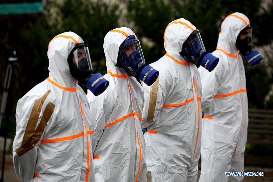 PORTUGAL-LISBON-COVID-19-DISINFECTION