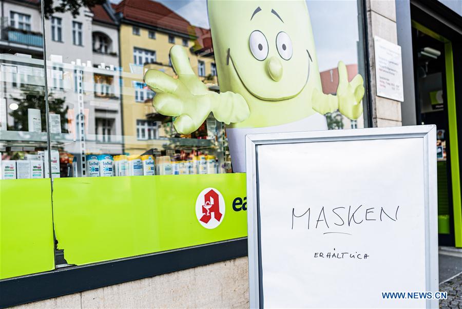 GERMANY-BERLIN-COVID-19-FACE MASK-MANDATORY IN STORES