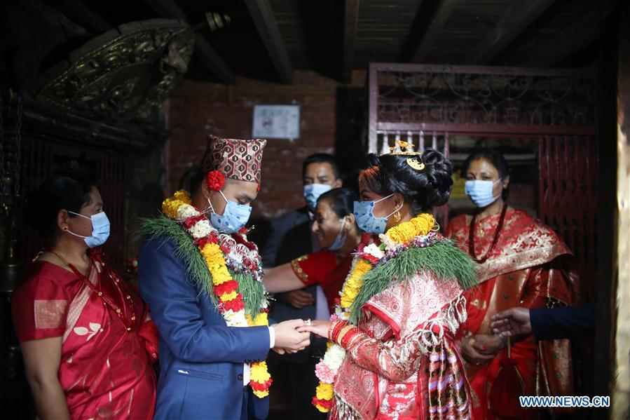 NEPAL-KATHMANDU-WEDDING CEREMONY