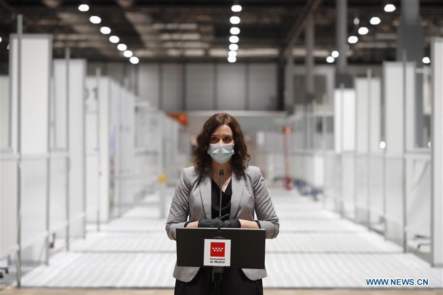 SPAIN-MADRID-FIELD HOSPITAL FOR COVID-19 PATIENTS-CLOSURE 