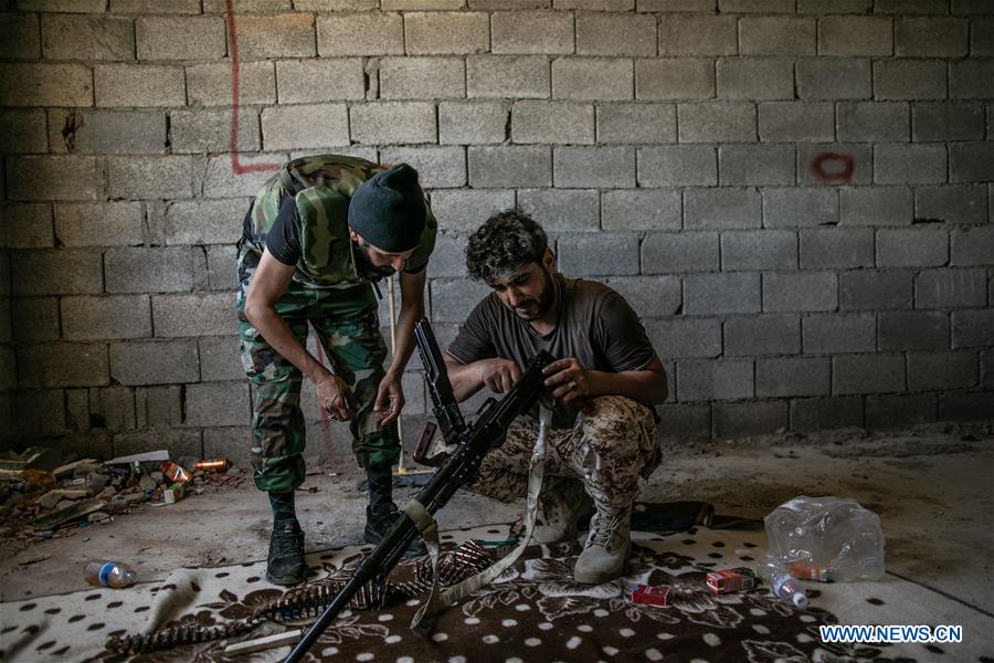 LIBYA-TRIPOLI-FRONTLINE